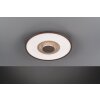 Fischer & Honsel Veit Ceiling Light LED gold, rust-coloured, 1-light source, Remote control