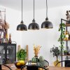 Wambez Pendant Light black, 3-light sources