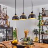 Wambez Pendant Light black, 3-light sources