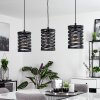 Bust Pendant Light black, 3-light sources