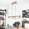Zuoz Pendant Light antique brass, 4-light sources