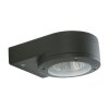 LCD outdoor wall light LED black, 1-light source