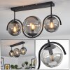Orieux Ceiling Light black, 3-light sources