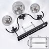 Orieux Ceiling Light black, 3-light sources