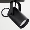 Kergus Ceiling Light black, 4-light sources