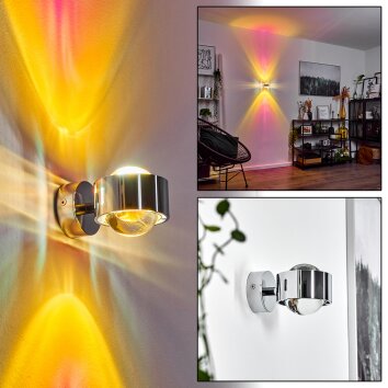 Sapri Wall Light chrome, 1-light source