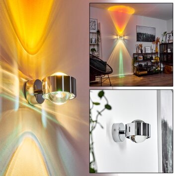 Sapri Wall Light chrome, 1-light source