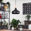 Mansle Pendant Light Ecru, black, 1-light source