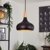 Mansle Pendant Light Ecru, black, 1-light source
