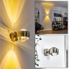 Sapri Wall Light matt nickel, 1-light source