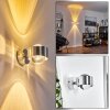 Sapri Wall Light silver, 1-light source