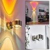 Sapri Wall Light matt nickel, 1-light source