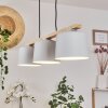 Combarbala Pendant Light grey, Ecru, 3-light sources