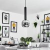 Trezeste Pendant Light black, 1-light source