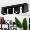 Prassinet Ceiling Light black, 4-light sources