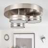 Huallilemu Ceiling Light LED matt nickel, 3-light sources