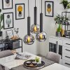 Trezeste Pendant Light black, 3-light sources