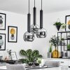 Trezeste Pendant Light black, 3-light sources