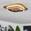 Valduge Ceiling Light LED gold, black, 1-light source