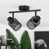 Roto Ceiling Light black, 2-light sources