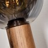 Vouhet Table lamp brown, Wood like finish, black, 1-light source