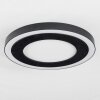 Audrieu Ceiling Light LED black, white, 2-light sources