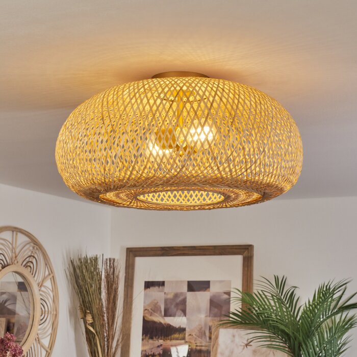 Bauro Ceiling Light Ecru, 2-light sources