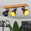 Tina Ceiling Light brown, black, 3-light sources