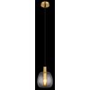 Globo GARRI Pendant Light brass, 1-light source