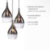 Paul Neuhaus PILUA Pendant Light chrome, 3-light sources
