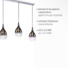 Paul Neuhaus PILUA Pendant Light chrome, 3-light sources
