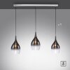 Paul Neuhaus PILUA Pendant Light chrome, 3-light sources