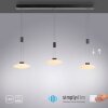 Paul Neuhaus LAUTADA Pendant Light LED black, 3-light sources