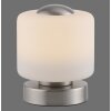 Paul Neuhaus BOTA Table lamp LED brushed steel, 1-light source