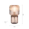 Paul Neuhaus MASHI Table lamp amber, 1-light source