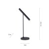 Paul Neuhaus PURE-TUTUA Table lamp LED black, 1-light source