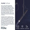 Paul Neuhaus PURE-TUTUA Ceiling Light LED black, 2-light sources