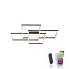 Paul Neuhaus Q-ASMIN Ceiling Light LED black, 1-light source, Remote control