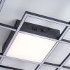 Paul Neuhaus Q-ASMIN Ceiling Light LED black, 1-light source, Remote control