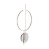 Paul Neuhaus Q-ARKOA Ceiling Light LED brushed steel, 1-light source, Remote control, Colour changer