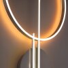 Paul Neuhaus Q-ARKOA Ceiling Light LED brushed steel, 1-light source, Remote control, Colour changer