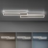 Paul Neuhaus PAAN Ceiling Light LED brushed steel, 1-light source, Remote control