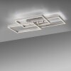 Paul Neuhaus PAAN Ceiling Light LED brushed steel, 1-light source, Remote control