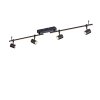 Paul Neuhaus BARIK Ceiling Light LED black, 4-light sources