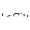 Paul Neuhaus BARIK Ceiling Light LED black, 6-light sources