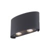 Paul Neuhaus CARLO Wall Light LED anthracite, 4-light sources