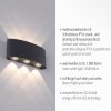 Paul Neuhaus CARLO Wall Light LED anthracite, 6-light sources