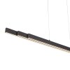 Leuchten-Direkt LUZI Pendant Light LED anthracite, 3-light sources