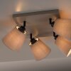 Leuchten-Direkt RIALA Ceiling Light Taupe, 4-light sources