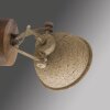 Leuchten-Direkt SAMIA Wall Light Dark wood, 1-light source